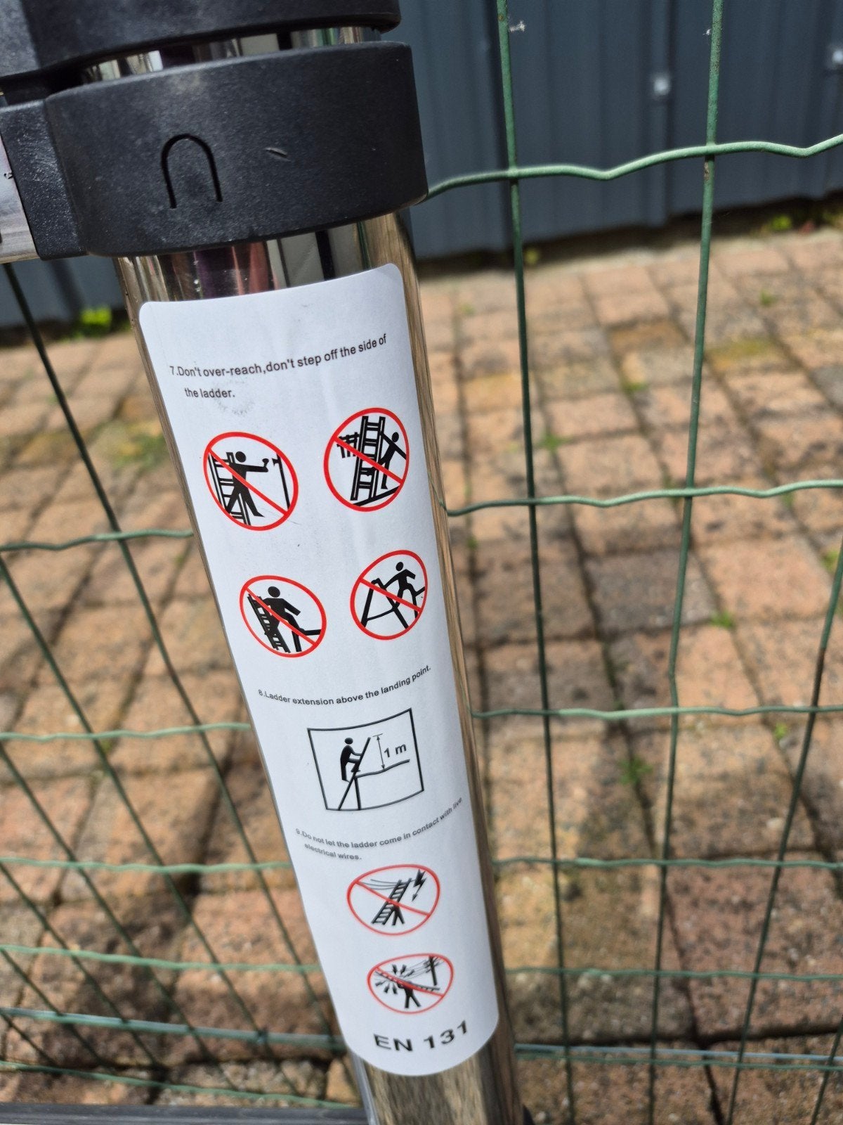 Telescopische ladder, Ophalen of Verzenden, Ladder