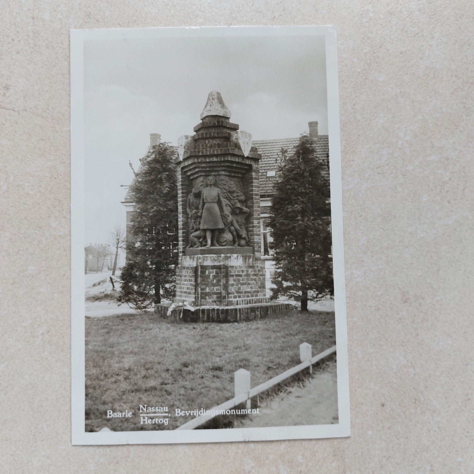 Oude postkaart Baarle, Ophalen of Verzenden