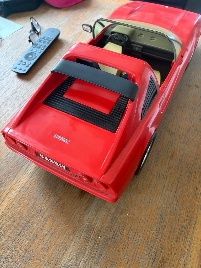 Ferrari 328 gts Mattel 1986, Verzenden, Gebruikt, Auto, Overige merken