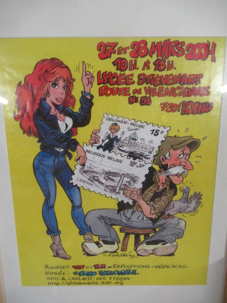 affiche, Enlèvement