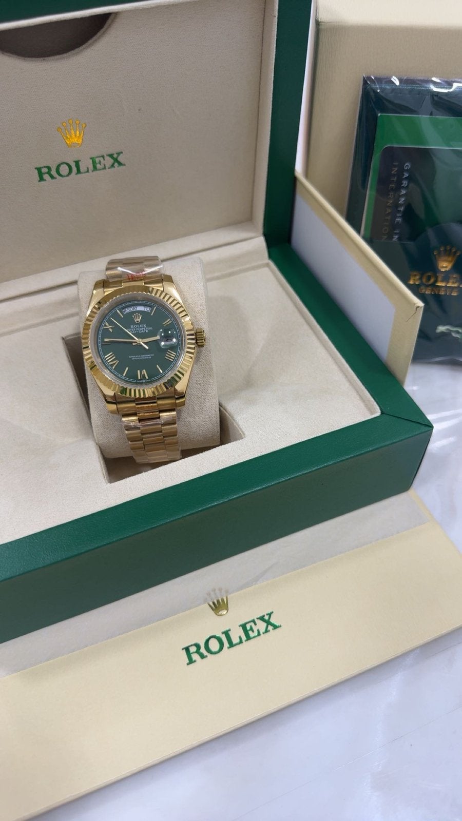 Montre Rolex - neuve - avec boîte, Bijoux, Sacs & Beauté, Enlèvement ou Envoi, Neuf, Montre-bracelet, Rolex