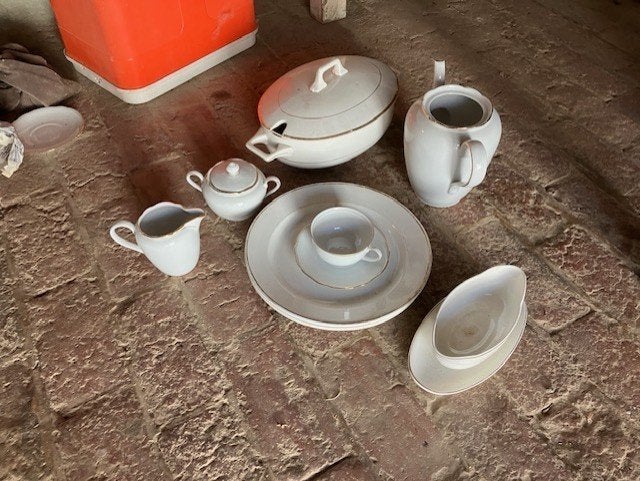 KOFFIESERVIES, Ophalen