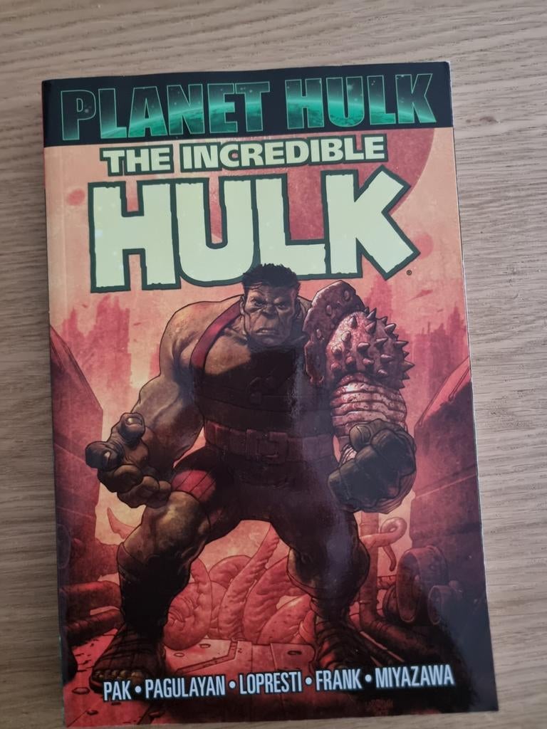 The incredible Hulk: Planet Hulk, Ophalen