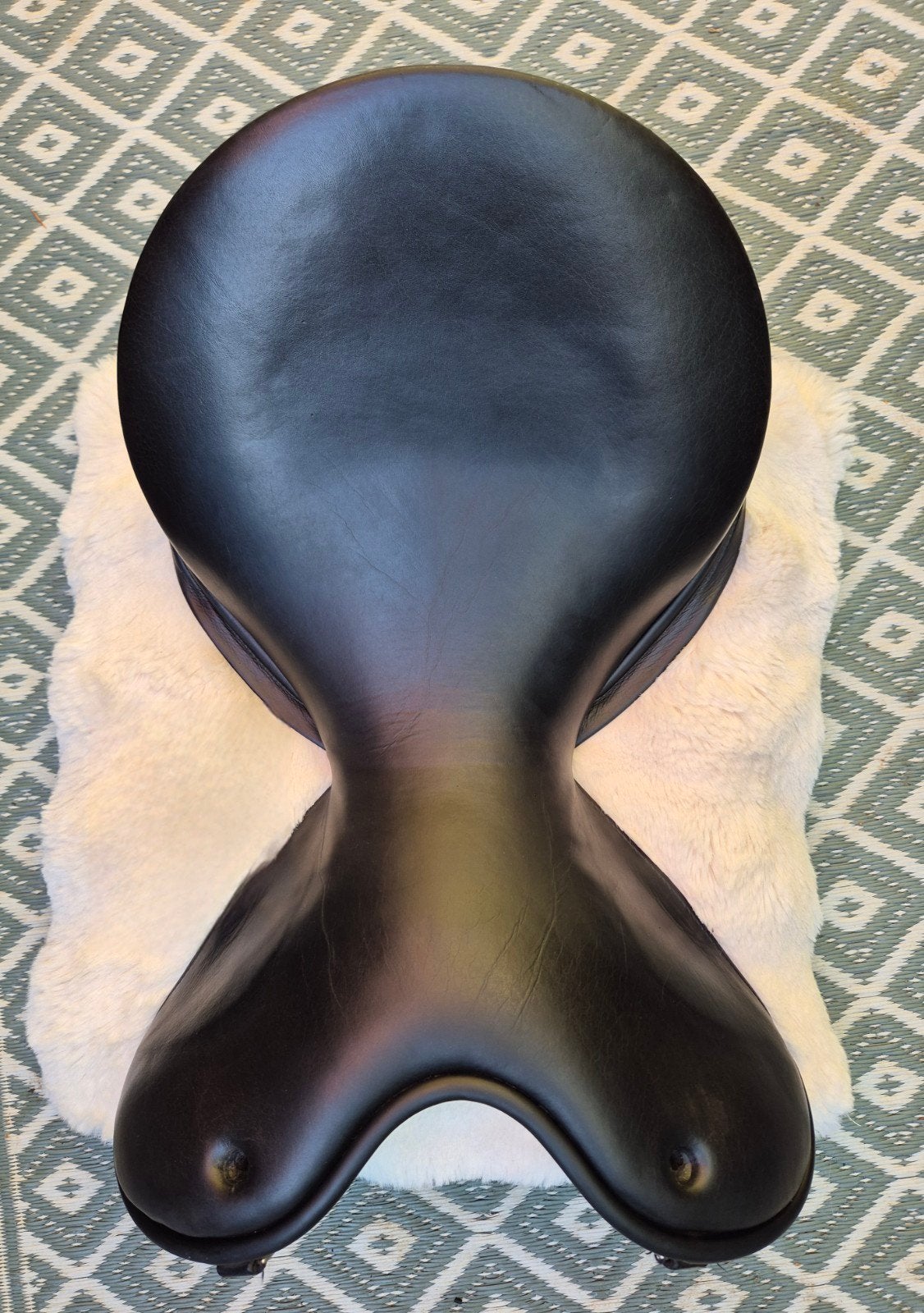 WOW  siège dressage noir, Dieren en Toebehoren, Ophalen, Gebruikt, Overige merken, Dressuur