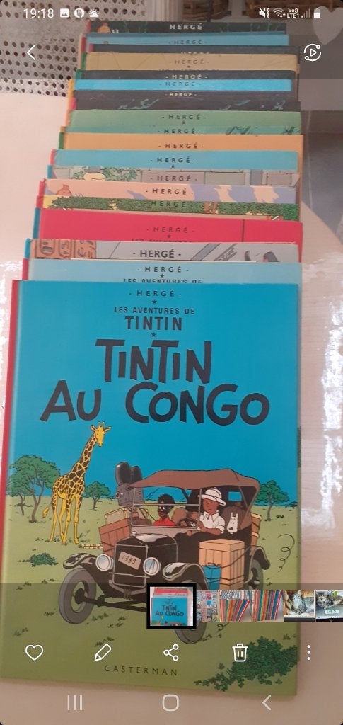 TINTIN série complète, Livres, Série complète ou Série, Enlèvement, Utilisé, Europe