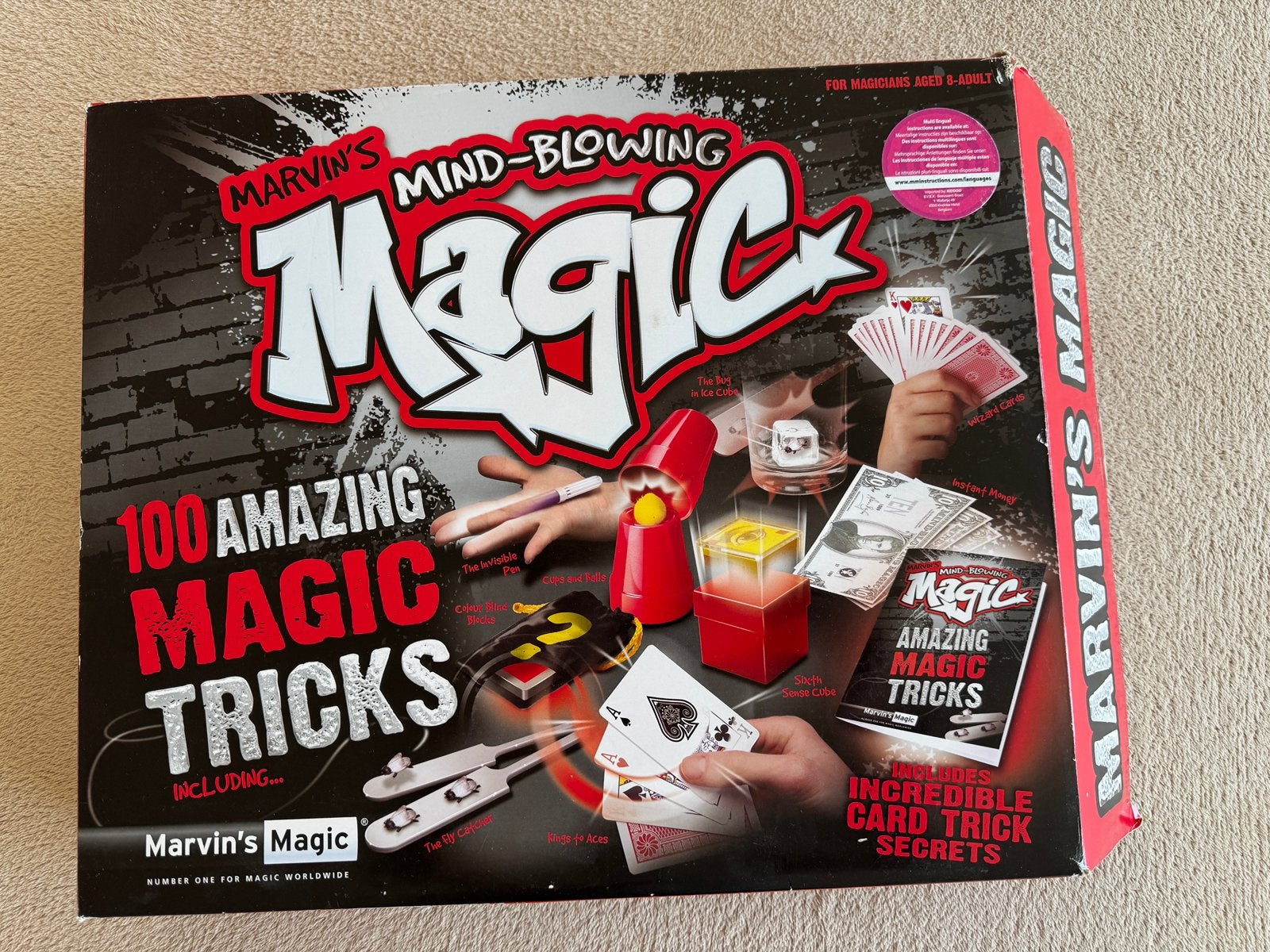 100 Amazing Magic tricks (Marvin’s Mind Blowing), Ophalen, Zo goed als nieuw