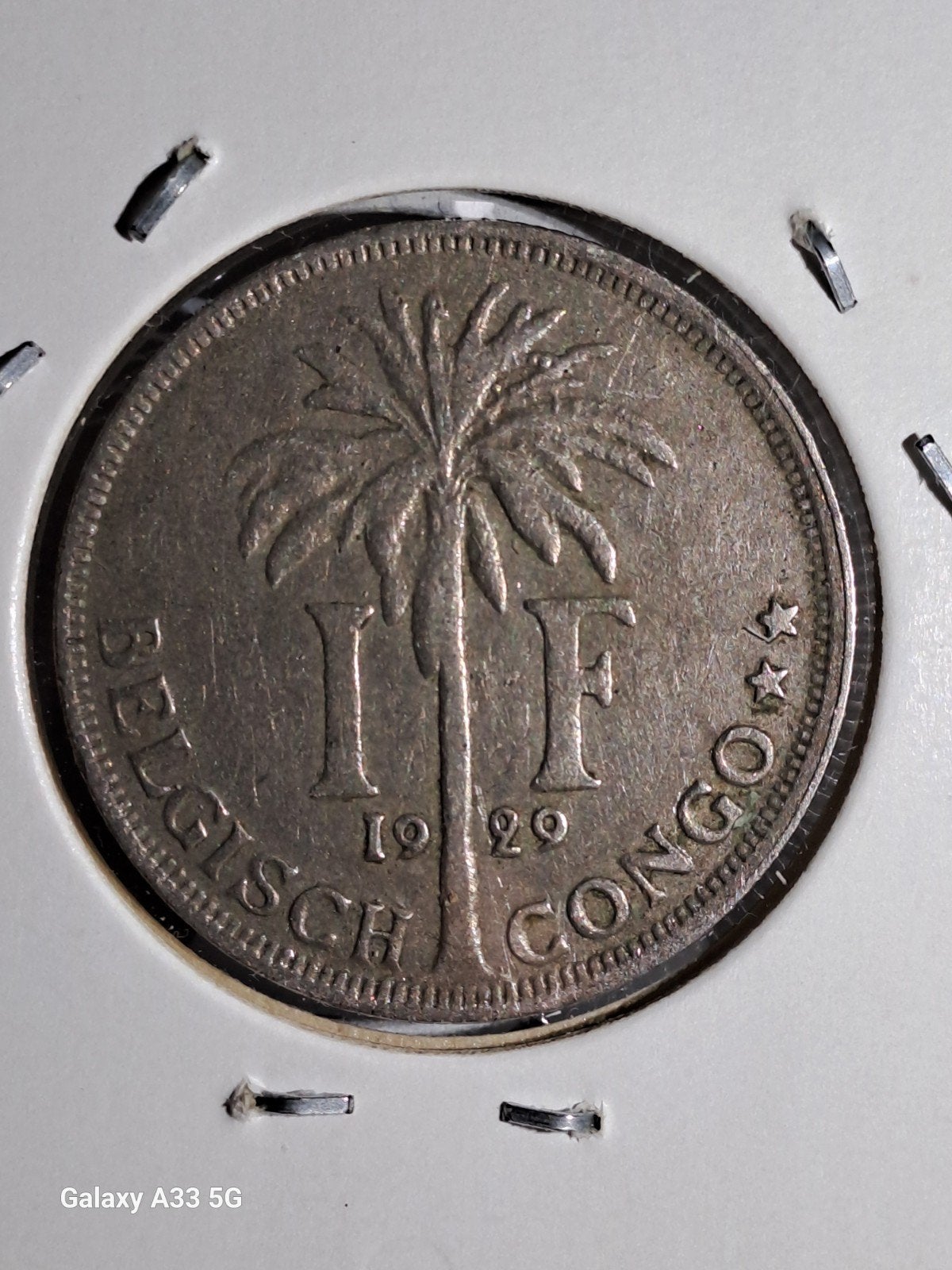Congo belge – Albert Ier – Lot de 3 pièces.