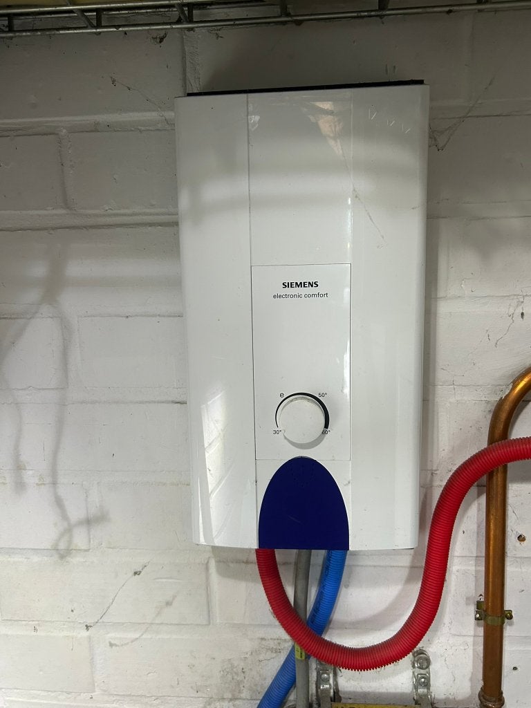 doorstroomboiler elektrisch, Ophalen, Gebruikt
