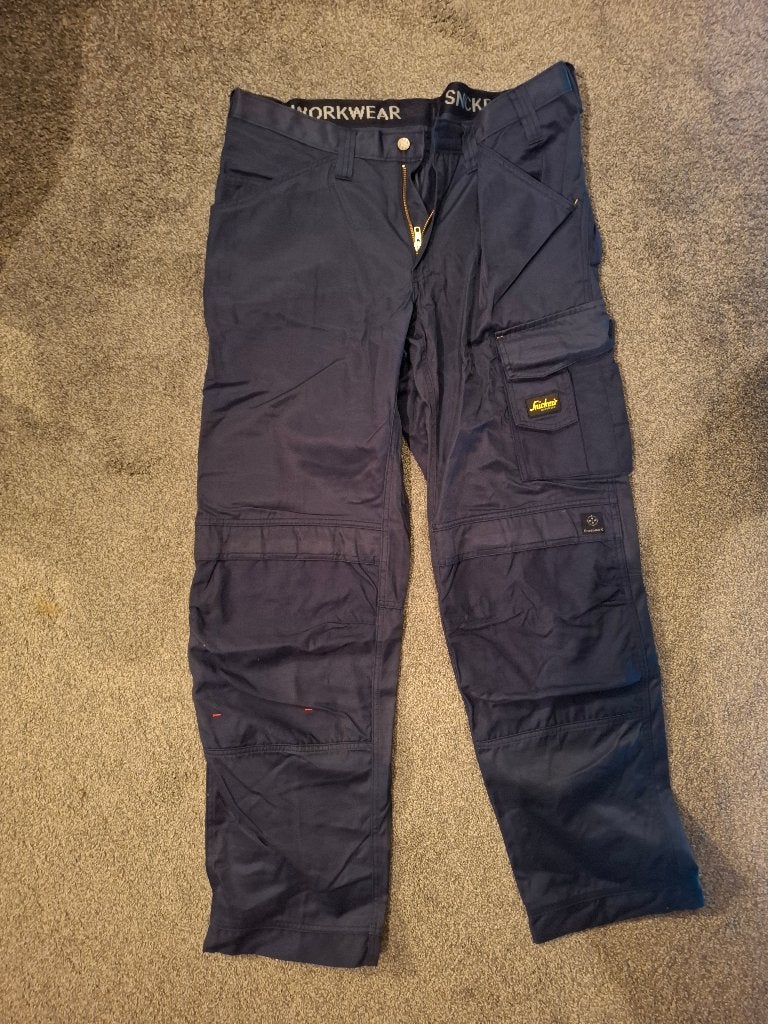 Snickers DuraTwill werkbroek 3312, nieuw, maat 152 blauw, Dames, Nieuw, Ophalen of Verzenden, Snickers