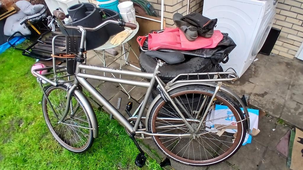 Vélo de ville pour homme, Enlèvement