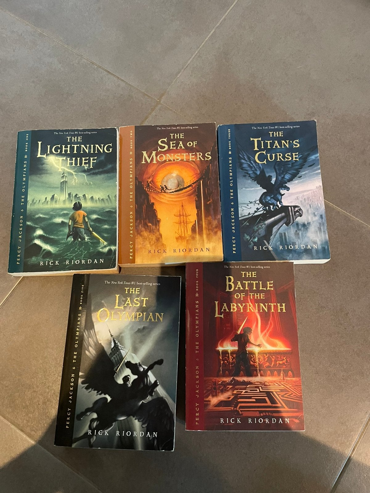Percy jackson boeken, Boeken, Ophalen, Gelezen