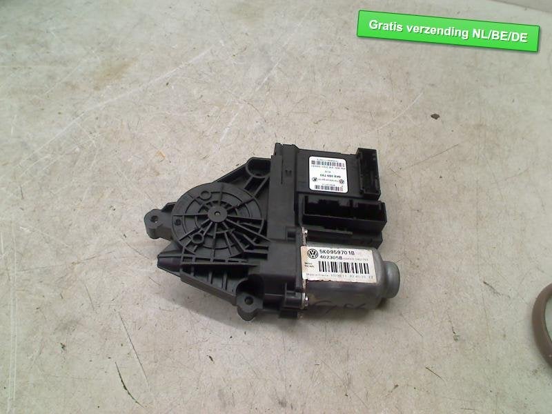 MOTOR RAAMMECHANIEK LINKS VOOR Golf VI (5K1) (5K0959701B), Gebruikt, Volkswagen, Volkswagen AG, Voor