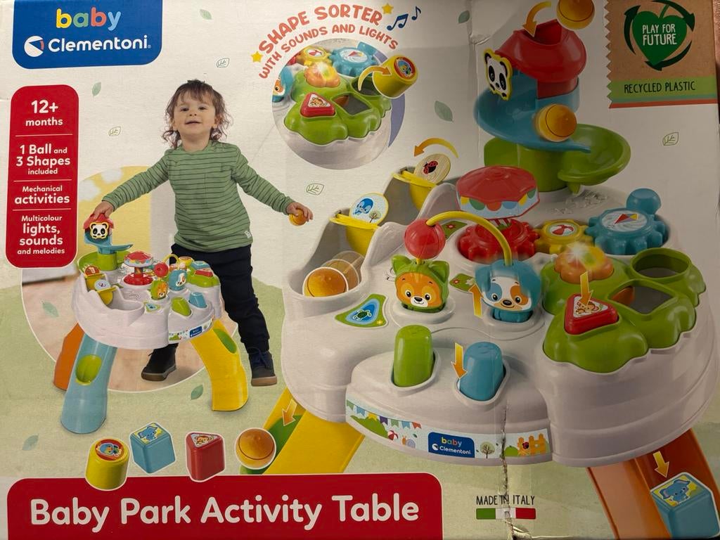 Activiteiten tafel - nieuw in de doos, Kinderen en Baby's, Ophalen, Nieuw, 6 maanden tot 2 jaar