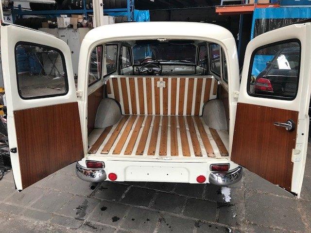Prachtige Duett P210 b.j. 1965 met B18 motor, Winterpakket, 4 cilinders, Wit, Bedrijf