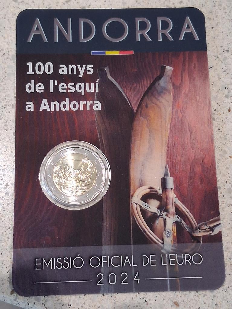 Verschillende 2 euro Andorra Coincards, Ophalen of Verzenden, Overige landen, 2 euro, Losse munt