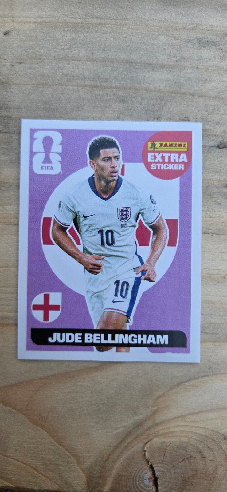Extra sticker van Jude Bellingham Panini, Ophalen