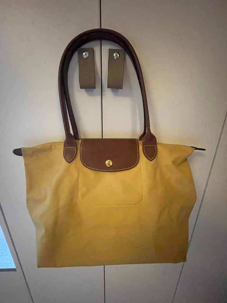 Longchamp PLiage S okergeel, Ophalen, Zo goed als nieuw
