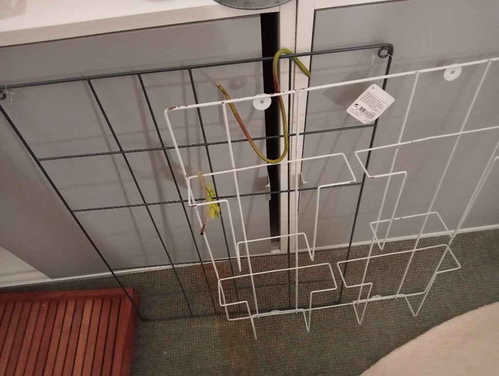 Ijzeren rek om iets op te hangen, Huis en Inrichting, Ophalen, Gebruikt