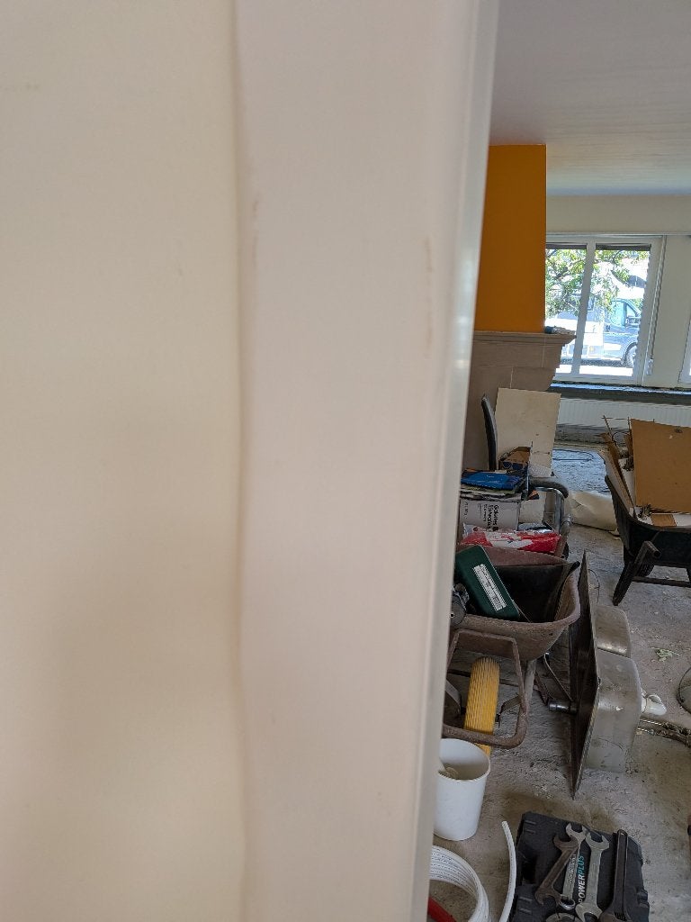 Omlijsting, Ophalen, Zo goed als nieuw, Hout, Wit