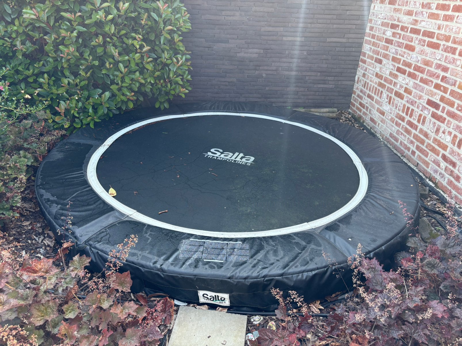 Inbouwtrampoline Salta 251cm diameter, Ophalen, Zo goed als nieuw