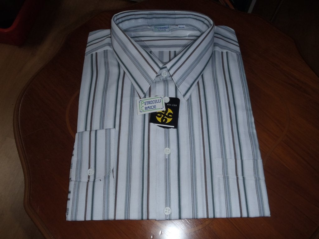 chemise blanche à lignes 2XL, Vêtements | Hommes, Chemises, Enlèvement ou Envoi, Neuf