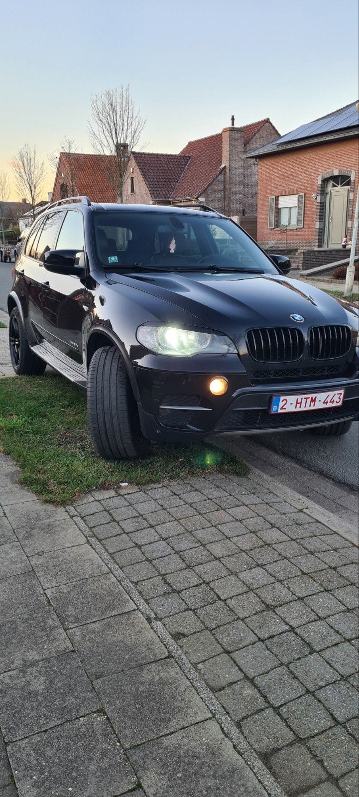 BMW X5 XDRIVE 3.0 DIESEL EURO 5 FULL OPTION HISTORY l, Auto's, Automaat, Euro 5, X5, Zwart