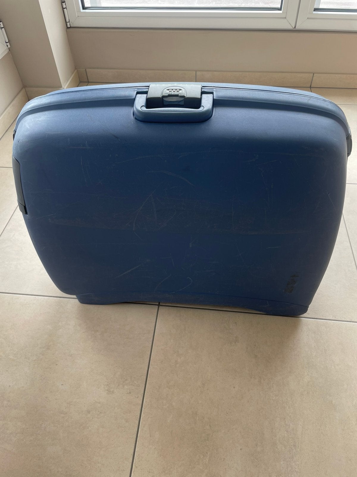 Reiskoffer Roncato, blauw., Handtassen en Accessoires, Ophalen, Zo goed als nieuw, Hard kunststof, Slot