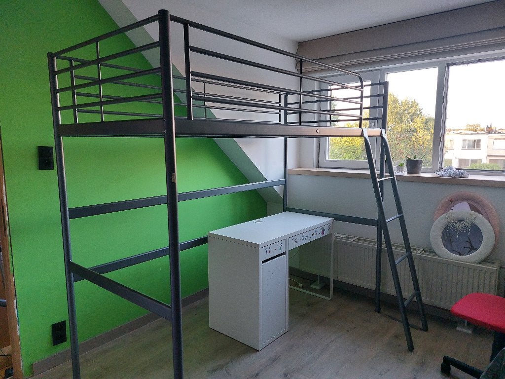 Ikea Svarta hoogslaper grijs, Ophalen, Zo goed als nieuw, Hoogslaper