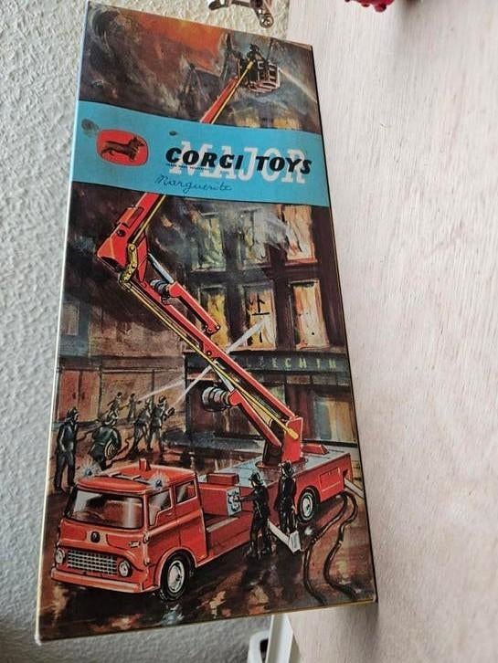 camion pompier corgi toys., Enlèvement