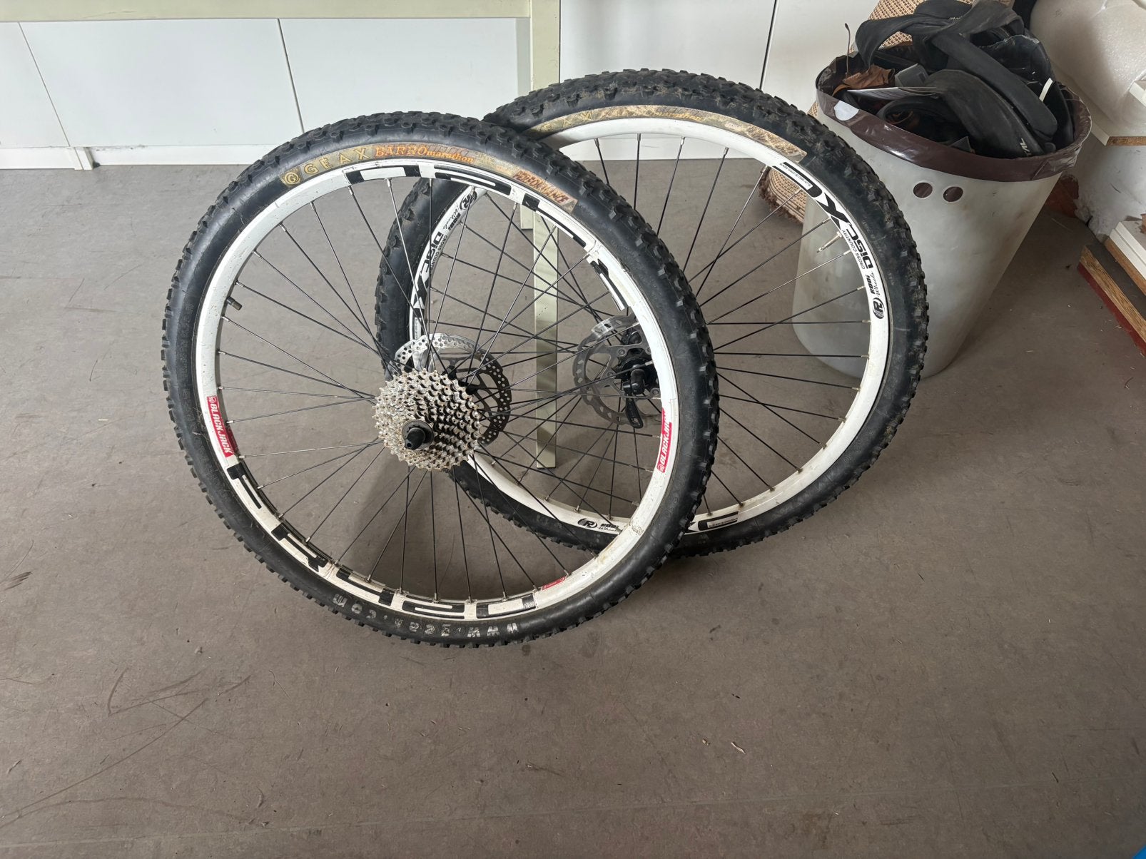 26inch wielen mtb, Fietsen en Brommers, Fietsonderdelen, Ophalen, Gebruikt