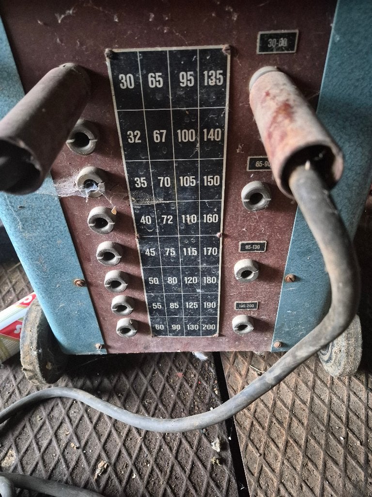 Poste a souder arc, Enlèvement, Utilisé