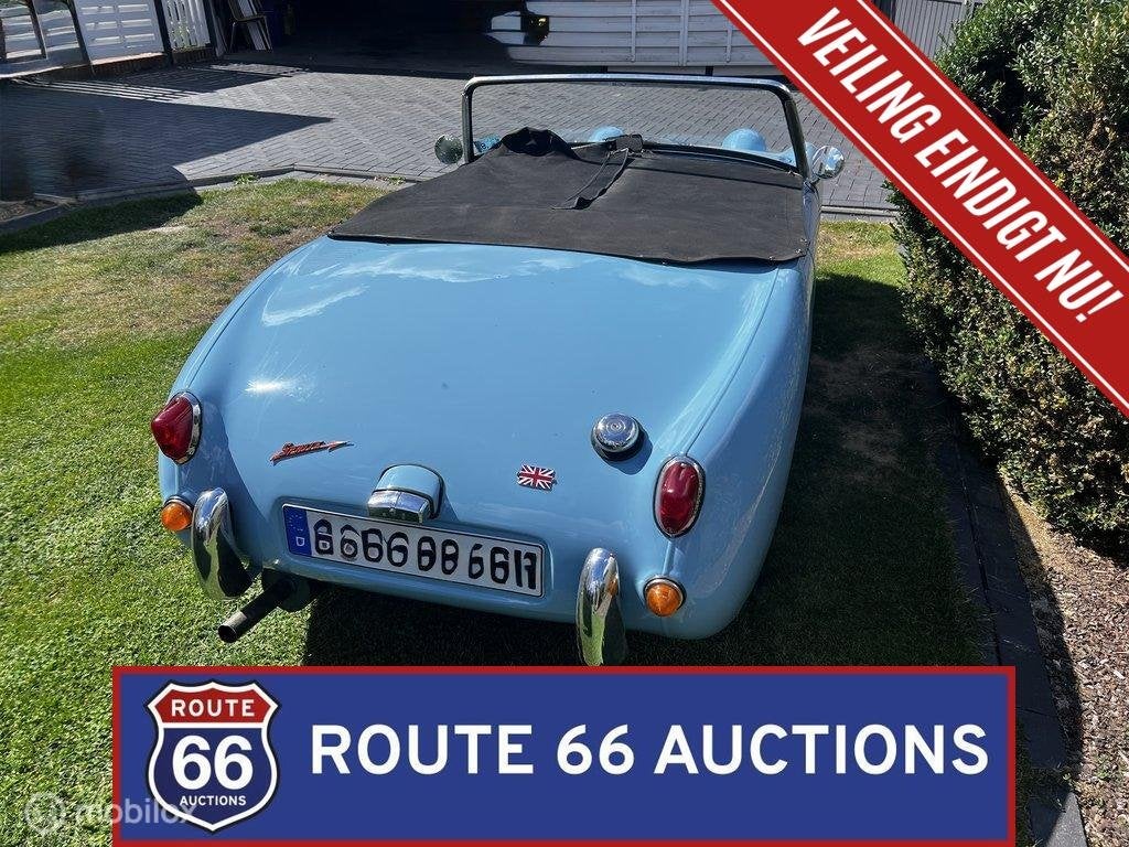 Austin-Healey Sprite Mk I | 1960 | Route 66 Auctions, Autos, Entreprise, Boîte manuelle, Autre carrosserie, Essence