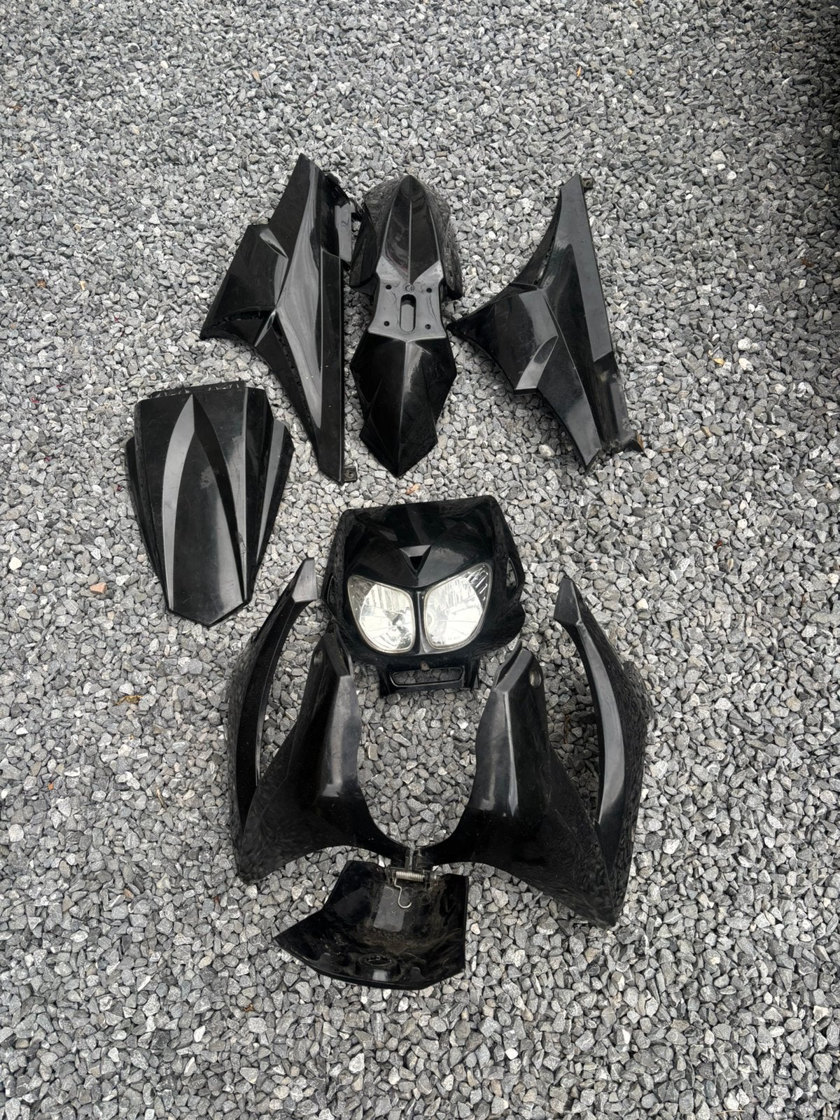 Kunststof kuip/set voor derbi senda 50/50cc motorfiets, Fietsen en Brommers, Ophalen of Verzenden, Zo goed als nieuw