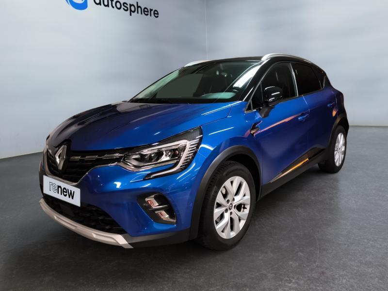 Renault Captur II Intens, Automaat, Blauw, 124 g/km, Bedrijf