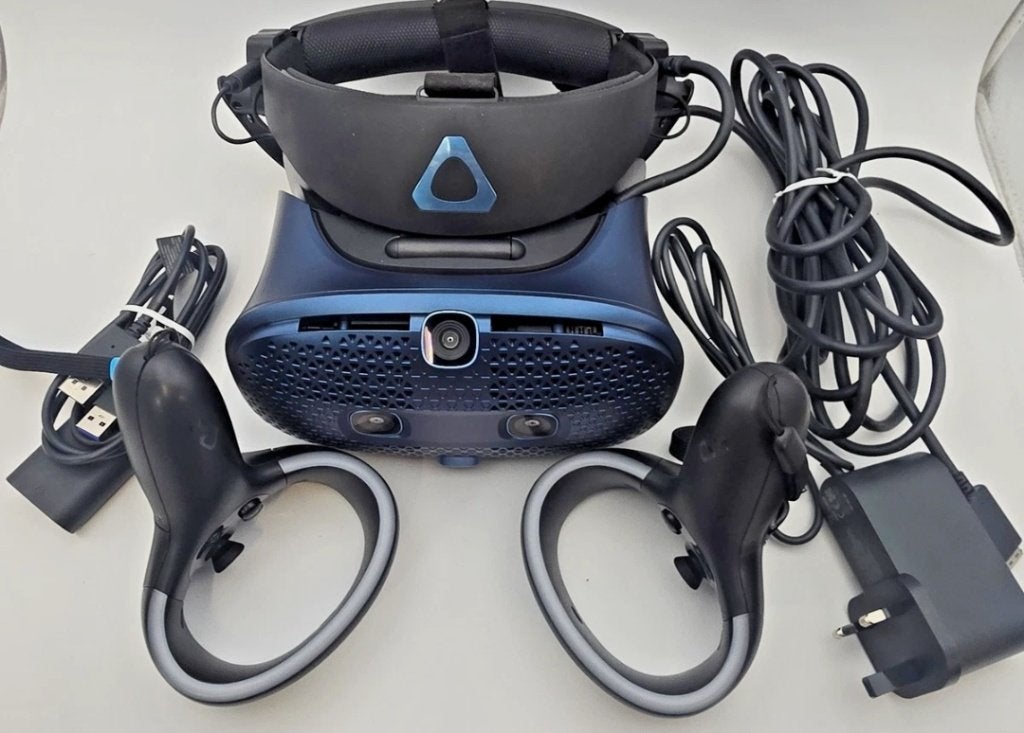 VR Set HTC VIVE, Games en Spelcomputers, Virtual Reality, Ophalen of Verzenden, Gebruikt, VR-bril, Overige platformen