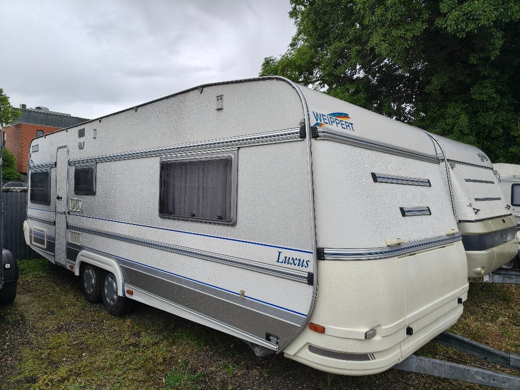 Weippert 655 2000 bj- Ideale caravan voor seizoenplaats, Rondzit, Tabbert, Frans bed, Particulier