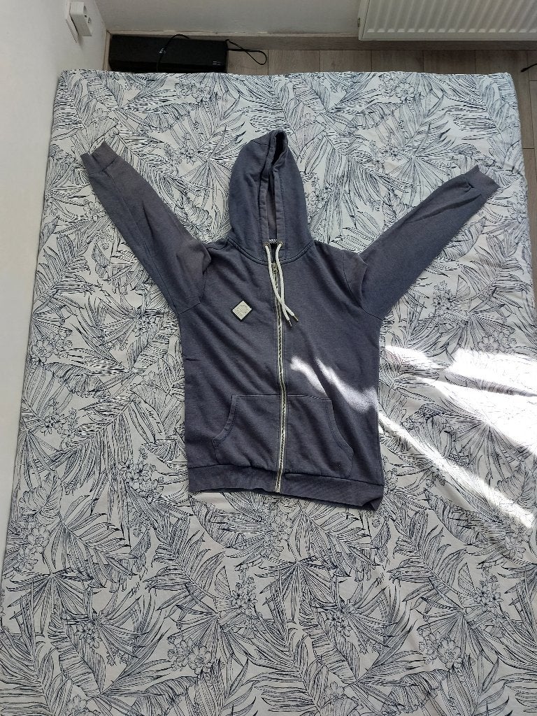 Sweat à capuche zippé Livergy (M), Enlèvement ou Envoi, Porté, Taille 48/50 (M), Bleu