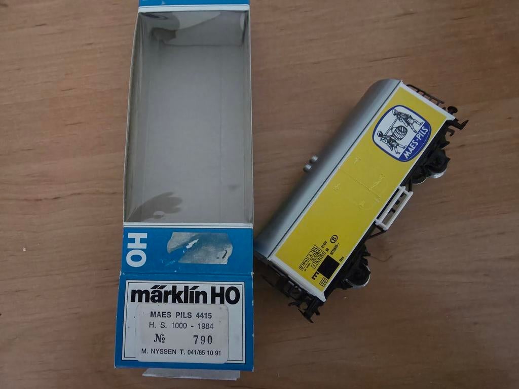 Marklin HO Bierwagon Maes Pils - Beperkte oplage nr 790, Verzenden