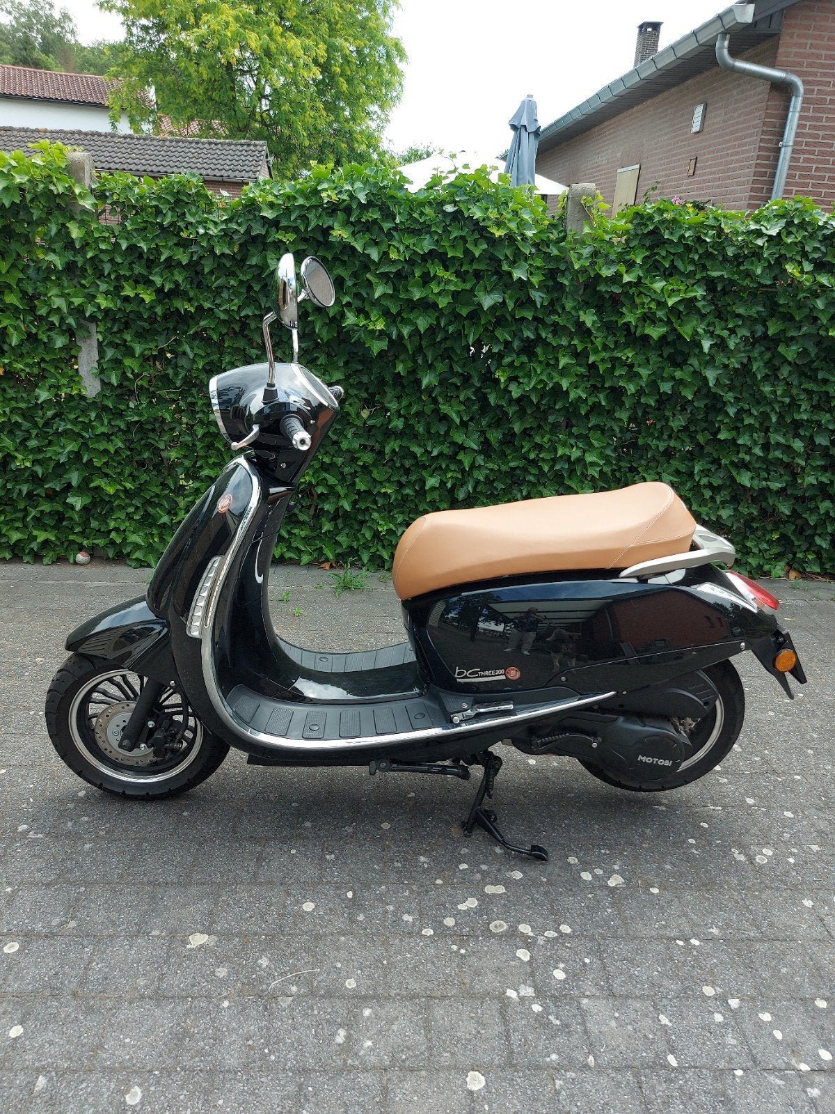 Motobi BC three 200, Fietsen en Brommers, Scooters | SYM, Ophalen, Gebruikt, Overige modellen, 125 cc