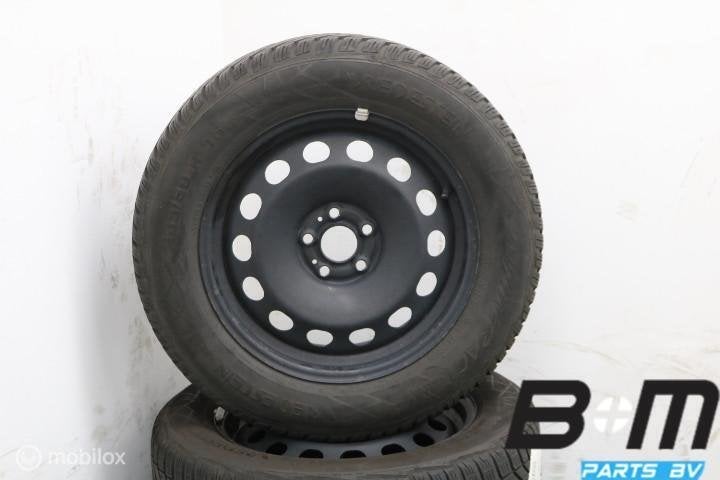WINTER! 16 inch stalen velgen VW Taigo Tcross! KBA44552, Gebruikt, Velg(en)