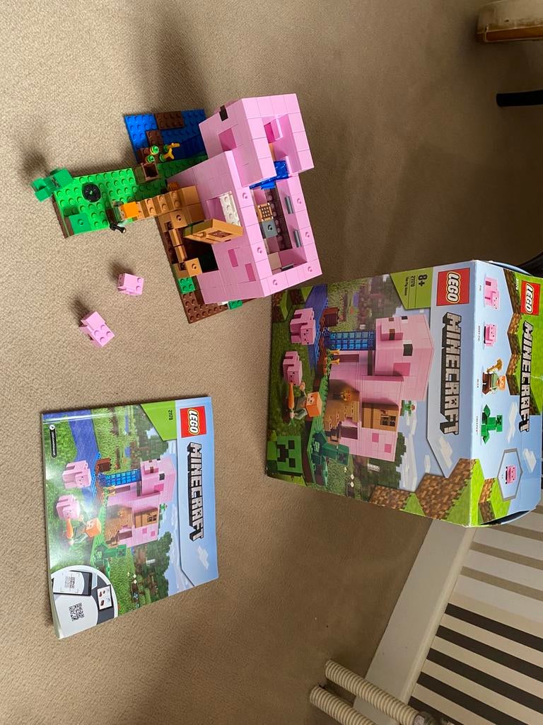 Lego minecraft 21170, Ophalen, Zo goed als nieuw
