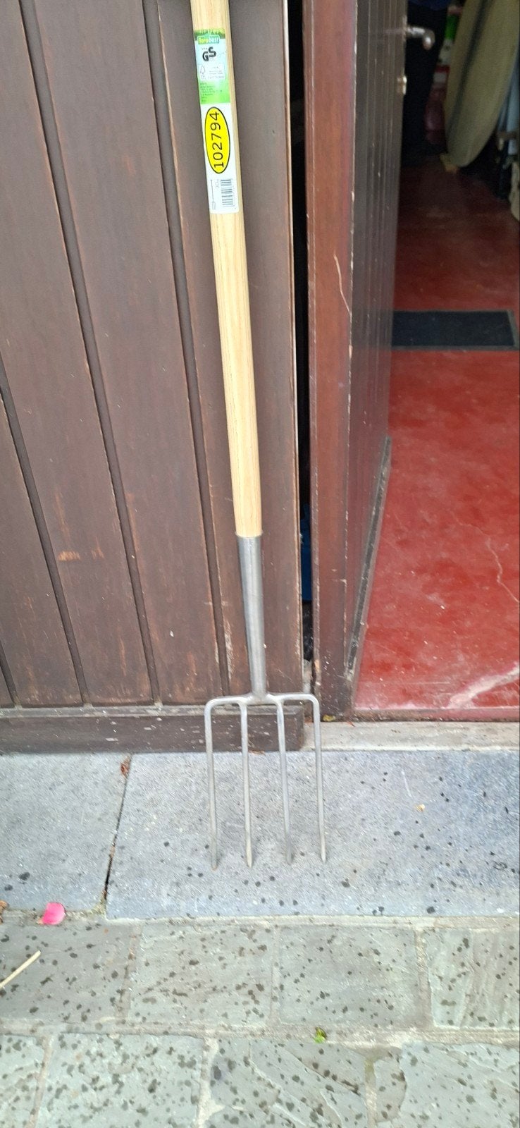 Spitvork met steel, Ophalen, Nieuw