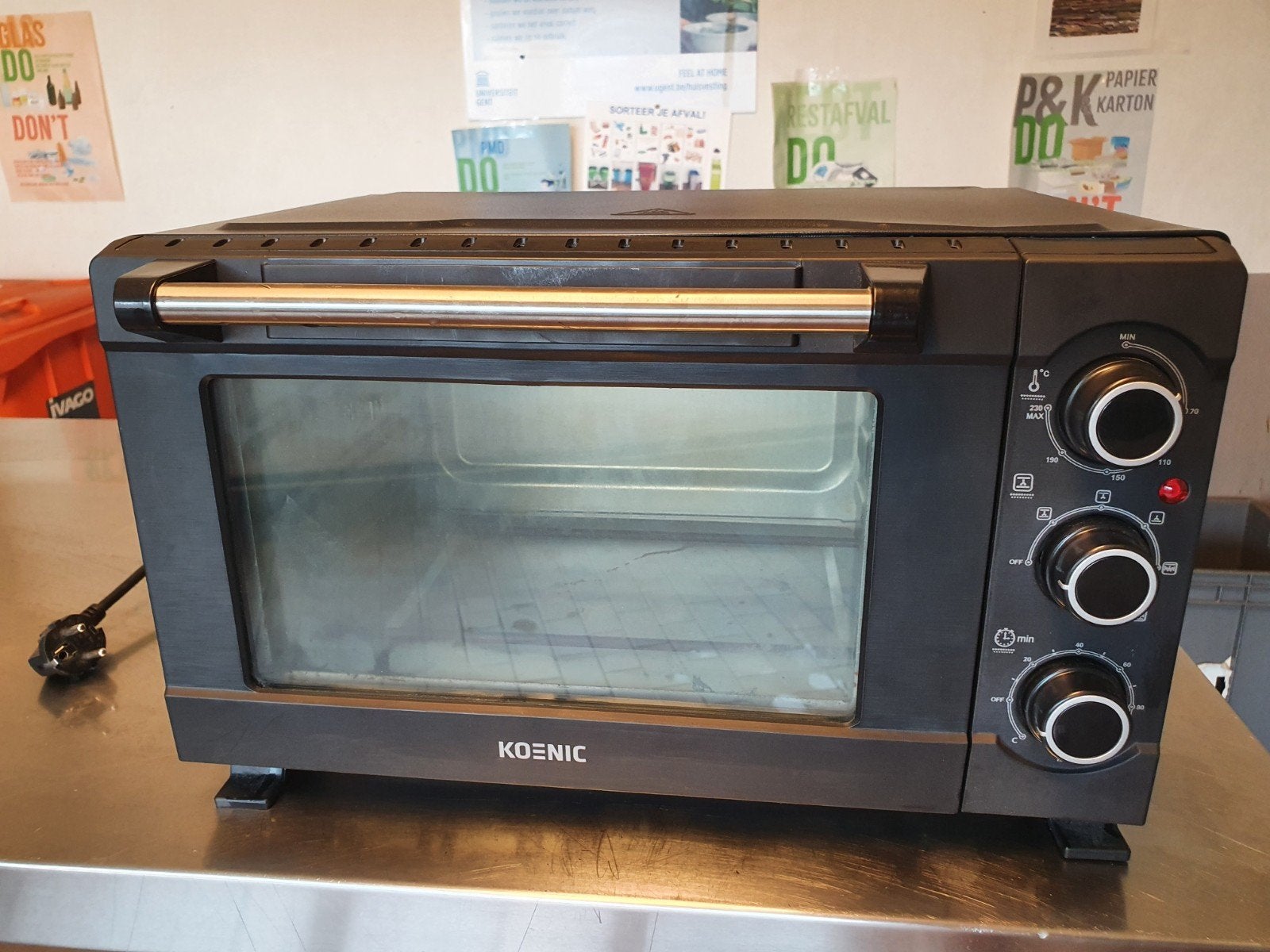 Mini-oven Koenic - 1500 watt, Moins de 45 cm, Enlèvement, Mini-four, Moins de 45 cm