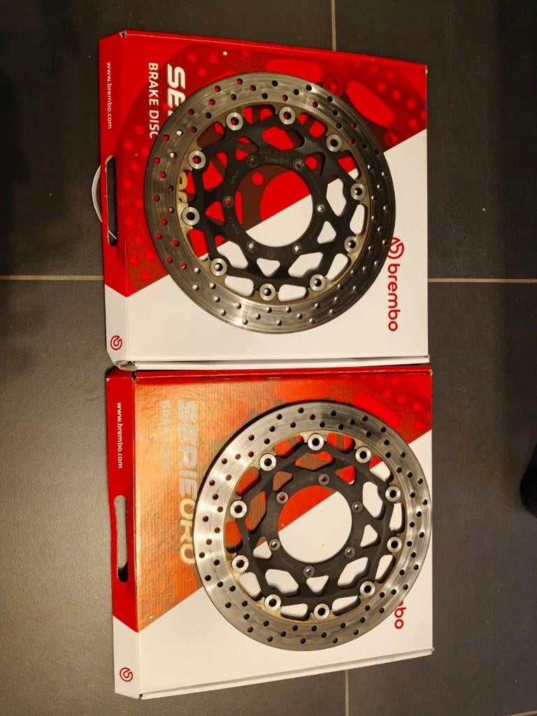 2 Disques de frein Moto Brembo pour CBR600F4i, Auto-onderdelen, Ophalen, Gebruikt, Honda