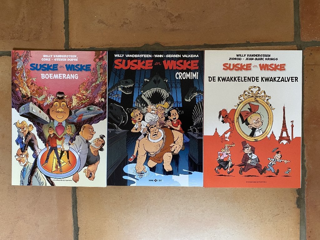 Suske en Wiske door ..., Willy Vandersteen, Ophalen of Verzenden, Zo goed als nieuw, Meerdere stripboeken