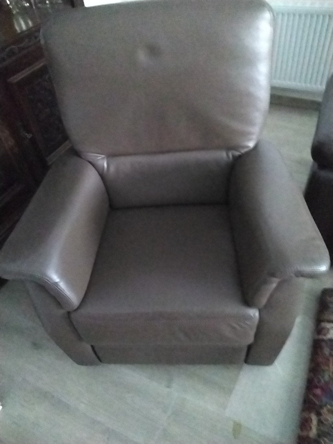 relaxzetel, Ophalen, Zo goed als nieuw, Leer, Relax