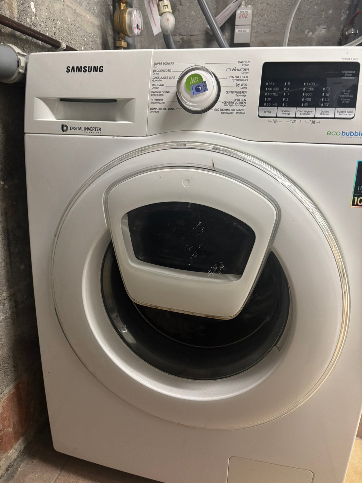 Samsung Wasmachine te koop – voor herstelling, Ophalen, Zo goed als nieuw