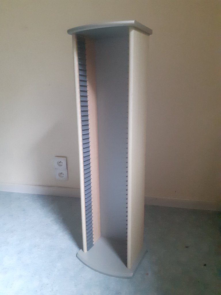 meuble dvd, Maison & Meubles, Enlèvement, DVD, Bois, 75 à 150 disques