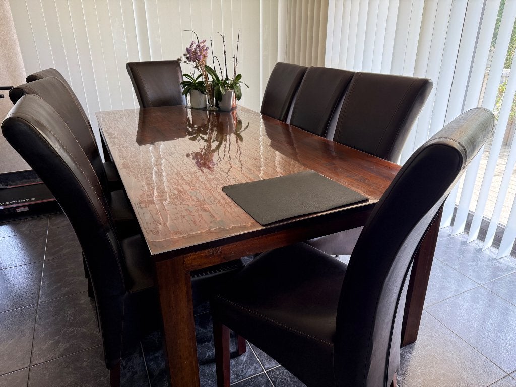 Eetkamerstoelen, Ophalen, Gebruikt, Bruin, Leer