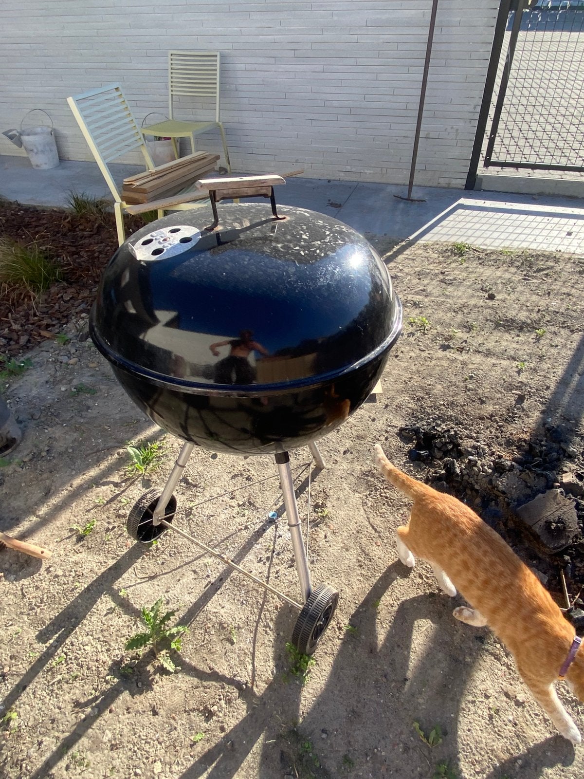 Bbq weber, Tuin en Terras, Ophalen, Zo goed als nieuw